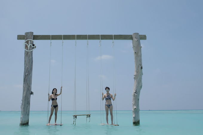Kỳ nghỉ ở Maldives nắng ấm của MC Quỳnh Chi và Thuỳ Dung - 10