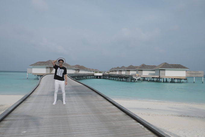 Kỳ nghỉ ở Maldives nắng ấm của MC Quỳnh Chi và Thuỳ Dung - 2