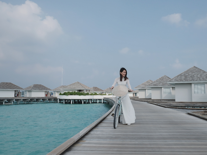 Kỳ nghỉ ở Maldives nắng ấm của MC Quỳnh Chi và Thuỳ Dung - 6